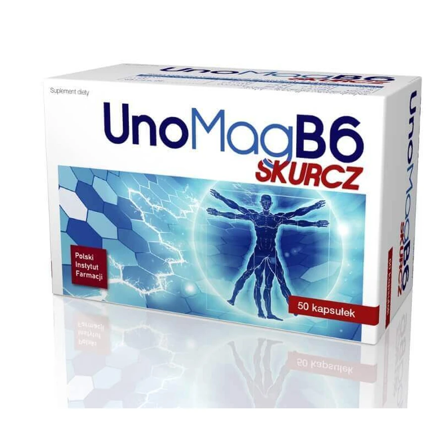 Uno Mag B6 Contraction, 50 капсул: ціни та характеристики