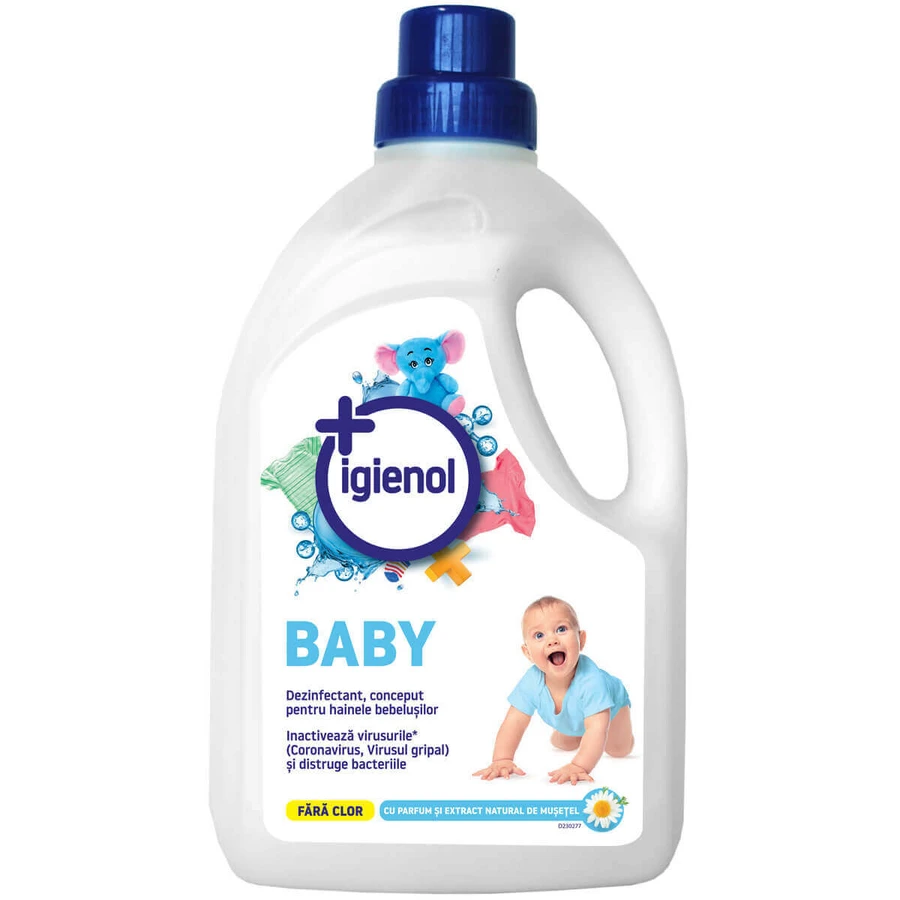 Baby Средство для дезинфекции детской одежды, Musetel, 1,5 л, Igienol: цены и характеристики