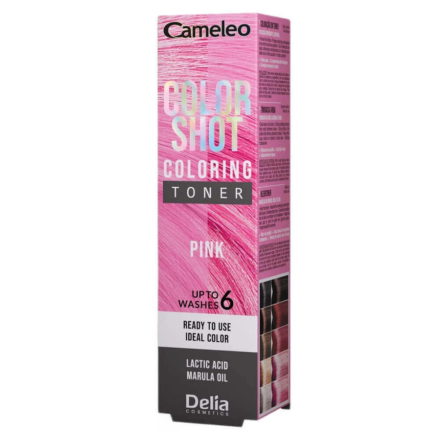 Рожевий тонік для волосся Cameleo Color Shot, 60 мл: ціни та характеристики