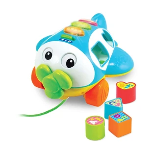 Игрушка-пищалка "Аэроплан" с активными действиями, + 1 год, Winfun