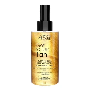 More4Care Get Your Tan! Золотистый спрей для загара, 150 мл