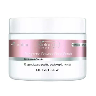 Ензимна пудра-пілінг для обличчя Bielenda Professional Lift & Glow, 100 г