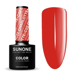 Гель-лак Sunone UV/LED Color Hybrid Varnish C22 Charlotte, 5 мл