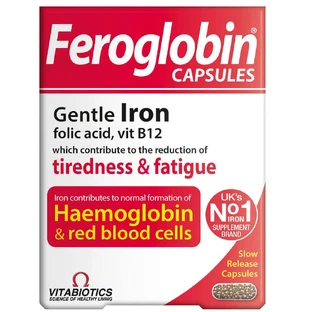 Vitabiotics Фероглобин капсулы, 30 капсул
