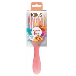 Щітка для волосся KillyS Color Love з ароматом персика