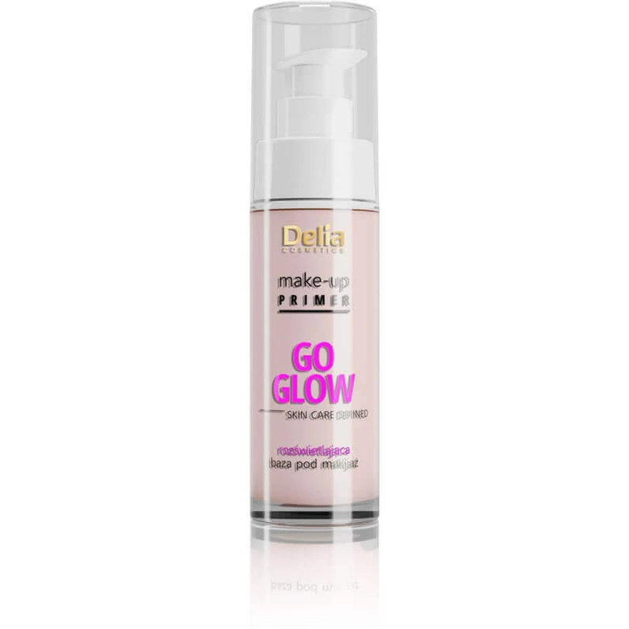 Delia Make-Up Primer Go Glow Skin Care Defined Illuminating основа під макіяж, 30 мл: ціни та характеристики
