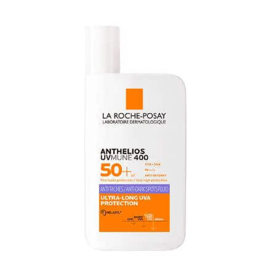 Флюїд проти пігментації з SPF 50+ Anthelios UVMUNE 400, 50 мл, La Roche-Posay: ціни та характеристики