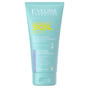 Eveline Cosmetics Perfect Skin Acne Deeply Cleansing Pore Gel для вмивання, 150 мл