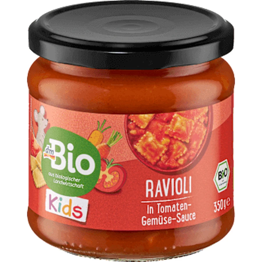 dmBio Равиоли с помидорами и овощами, 350 г: цены и характеристики