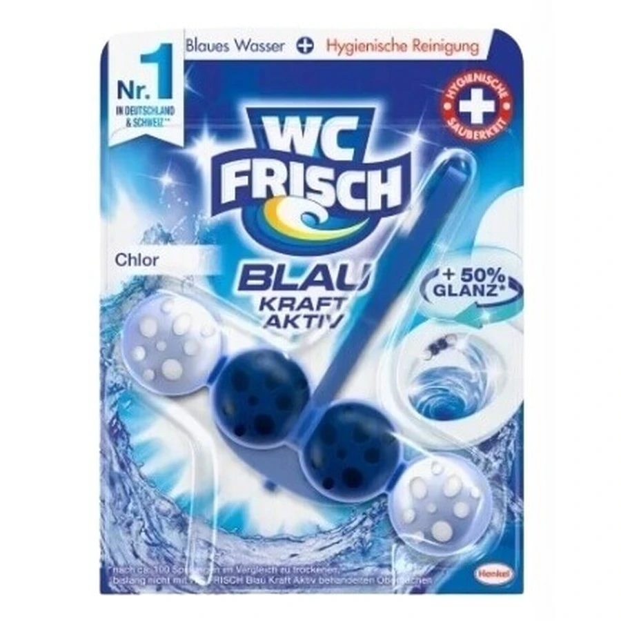 WC Frisch, Хлор, Вішалка, 50г: ціни та характеристики