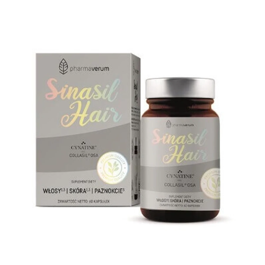 SinasilHair, 60 капсул: ціни та характеристики