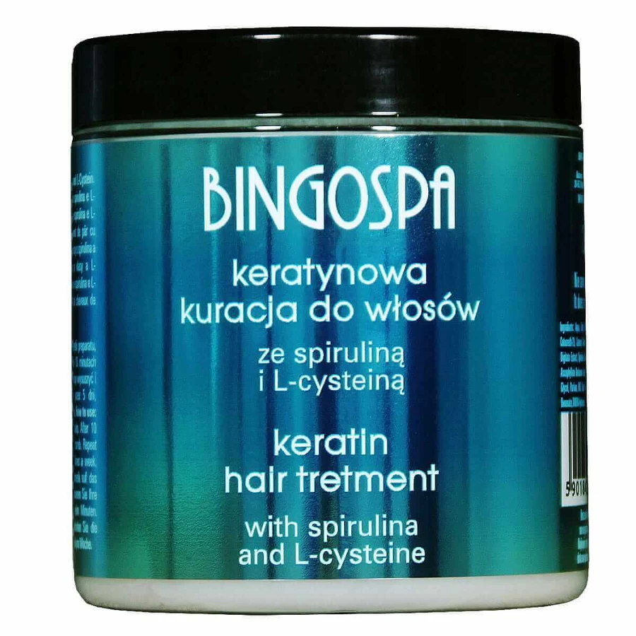 BingoSpa Keratin Hair Treatment зі спіруліною та L-цистеїном, 250 г: ціни та характеристики