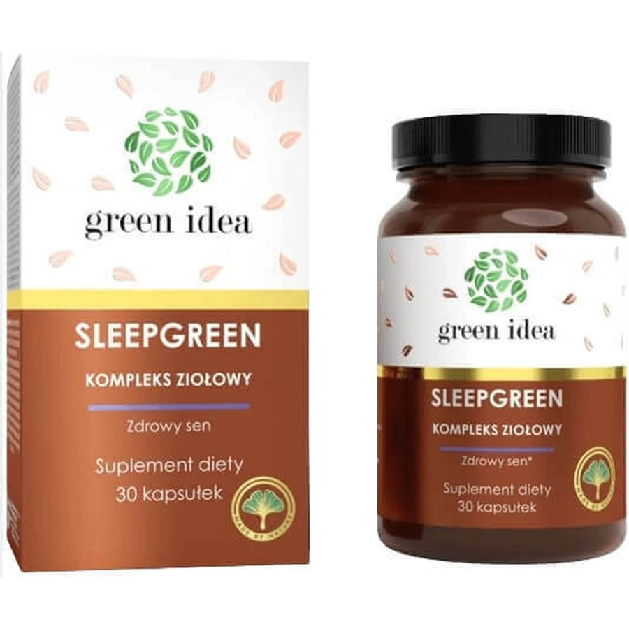 Трав'яний комплекс Sleepgreen, 30 капсул: ціни та характеристики