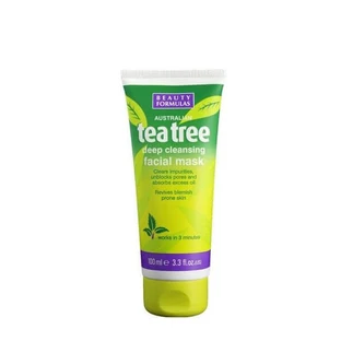 Глиняна маска для обличчя Beauty Formulas Tea Tree, 100 мл