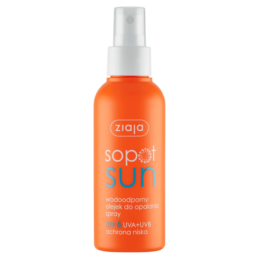 Ziaja Sopot Sun спрей солнцезащитный масляный SPF6 125 мл: цены и характеристики