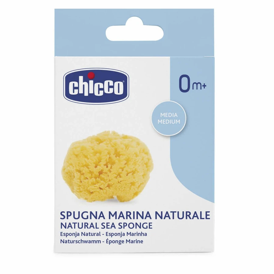 Натуральная губка для ванны Chicco 0 м+: цены и характеристики