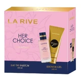 La Rive Her Choice Set Eau de Parfum 100ml + el shower 100ml