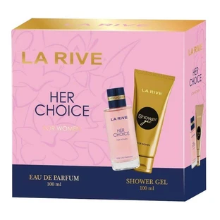 La Rive Her Choice Set Eau de Parfum 100ml + el shower 100ml