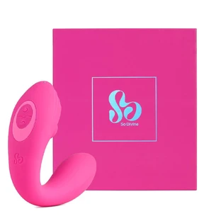 So Divine Pearl Vibe Stimulator Sucking G-Spot Vibrator Pink