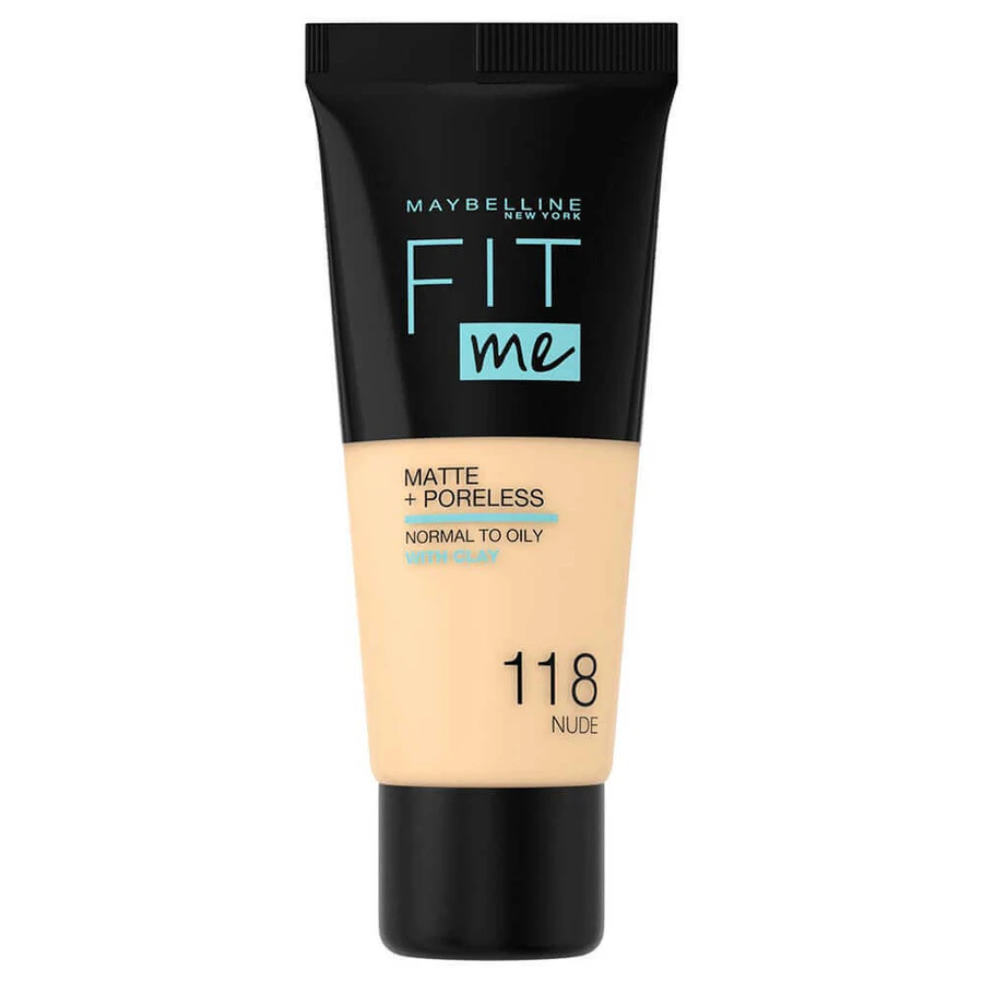 Тональний крем Maybelline Fit Me Mattifying Face Foundation 118 Nude, 30 мл: ціни та характеристики
