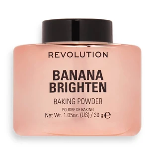 Makeup Revolution Banana Brighten Illuminating Loose Face Powder, 30 г