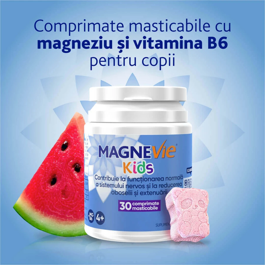 МагнеВи Кидс Sanofi MagneVie Kids, жевательные таблетки, 2 упаковки по 30 шт.: цены и характеристики