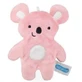 Babylove, Мягкая игрушка коала с потрескивающим эффектом, розовая, 1 шт.