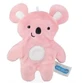 Babylove, Мягкая игрушка коала с потрескивающим эффектом, розовая, 1 шт.