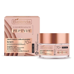 Bielenda Firming Peptides 70+ Зміцнюючий і відновлюючий денний і нічний крем проти зморшок, 50 мл