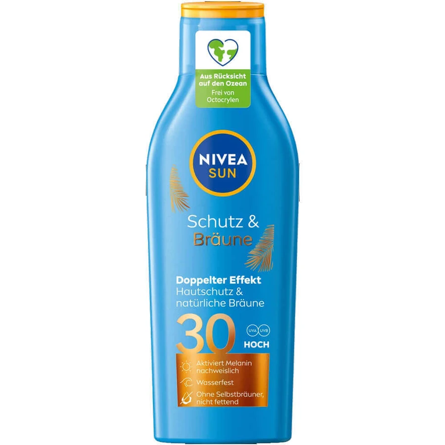 Nivea Sun Protect & Bronze Natural Tan Activating Balm SPF30, 200 мл: ціни та характеристики