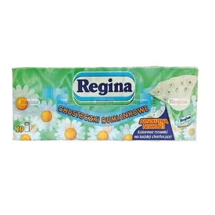 Regina, Салфетки с ромашкой, 10 шт.