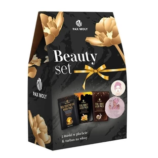 Маска Pax Moly Beauty Set Sheet Mask + Hair Turban