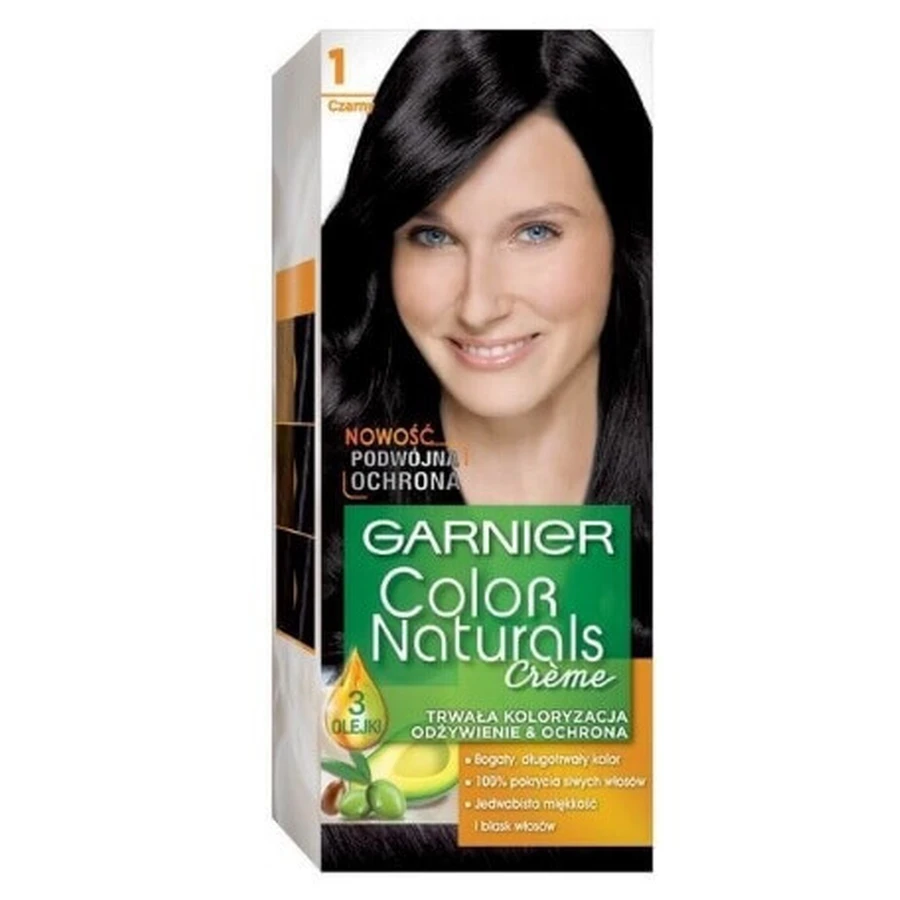 Garnier, Color Naturals, Цвет, 1 черный: цены и характеристики