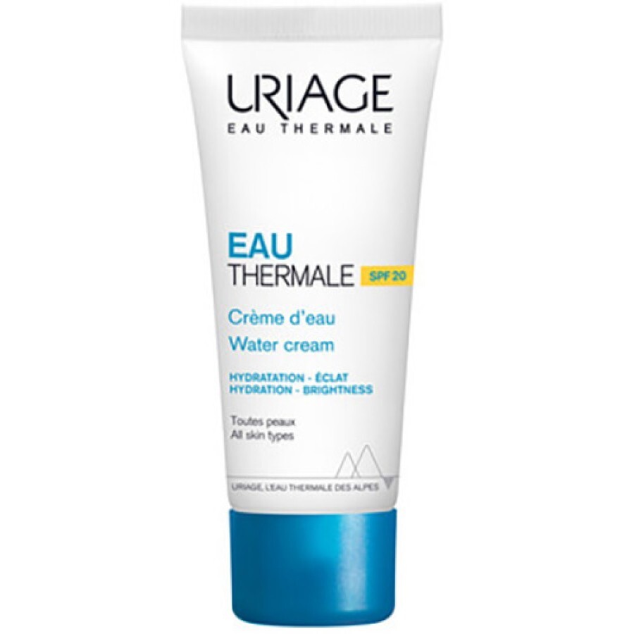 Крем для обличчя Uriage Eau Thermale Легкий зволожуючий, SPF 20, 40 мл: ціни та характеристики