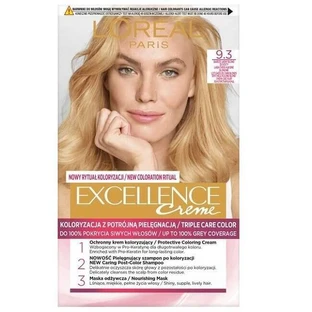 L Oreal Paris Excellence Creme Wax Colour 9.3 Очень светлый блондин Fade
