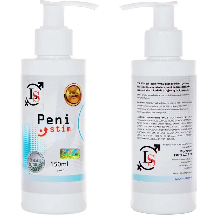 Love Stim Peni Stim Gel для ерекції та збільшення пеніса, 150 мл: ціни та характеристики