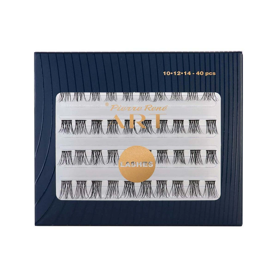 Pierre Rene Art Perfection Lashes Вії в кластерах, 40 шт: ціни та характеристики