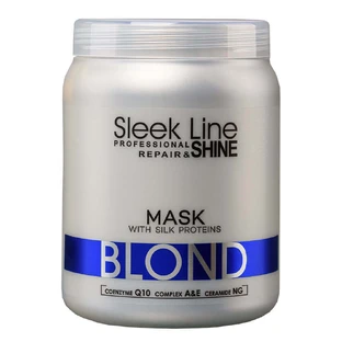 Stapiz Sleek Line Blond Mask Шовкова маска для світлого волосся, що надає платиновий відтінок, 1000 мл