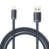 USB-кабель Baseus Crystal Shine Series для быстрой зарядки и передачи данных USB Type A - Lightning 2.4A 2 м, черный (CAJY000101)