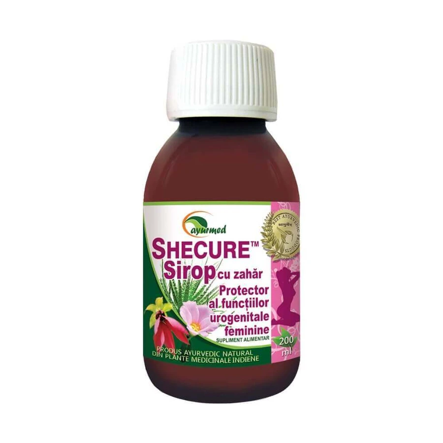 Сироп Shecure, 200 мл, Аюрмед: цены и характеристики