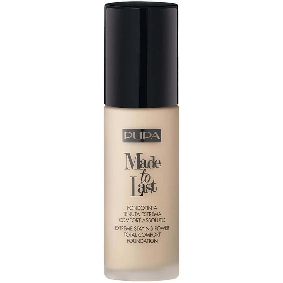 Pupa Milano Made To Last Total Comfort Foundation Стійкий матуючий тональний крем 001 Light Ivory, 30 мл: ціни та характеристики