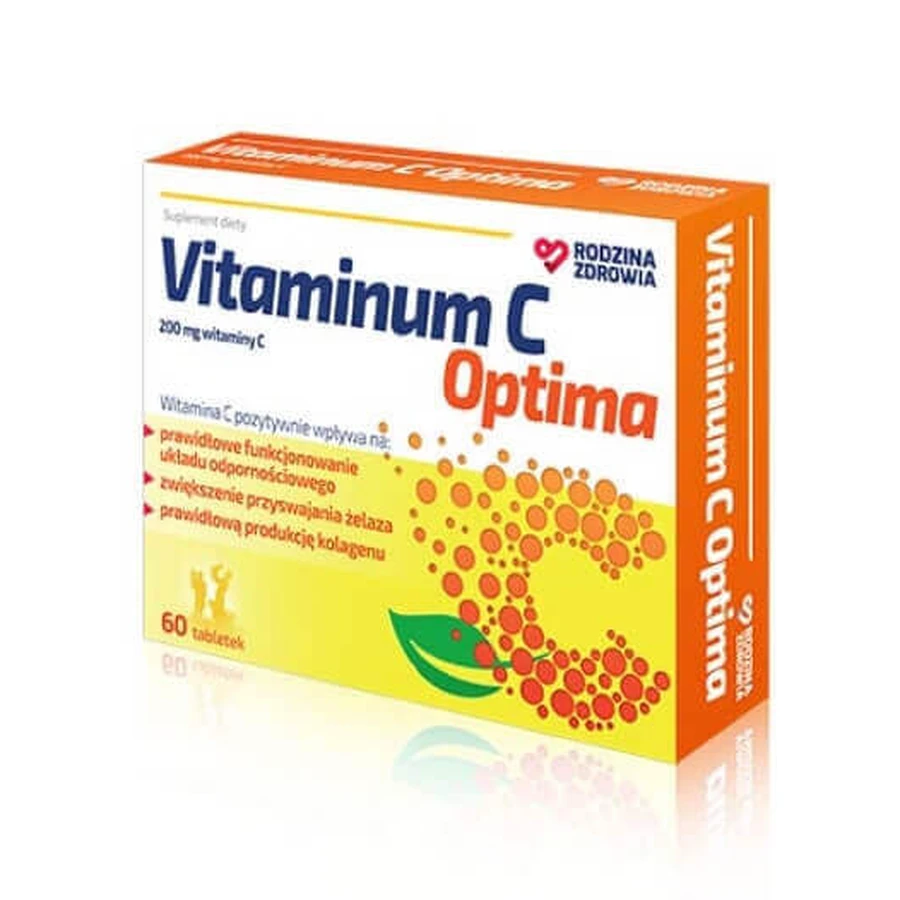 Family Health Vitaminum C Optima 60 табл: ціни та характеристики