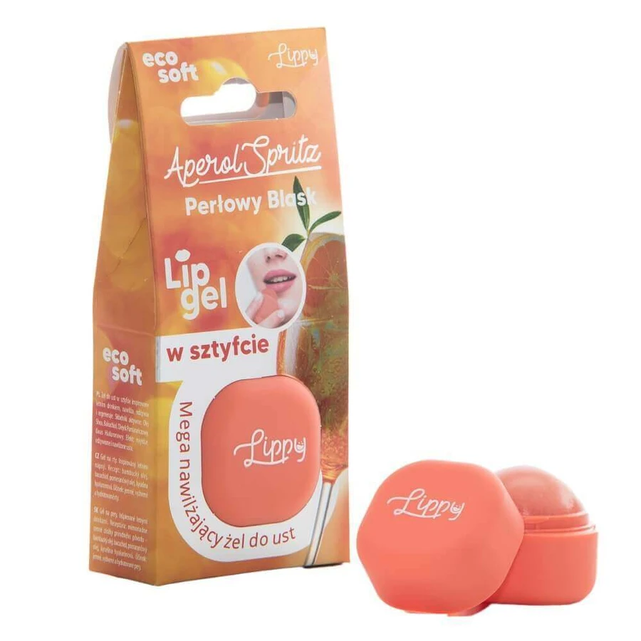 Ecosoft Lip Gel Mega зволожуючий гель для губ Aperol Spritz, 6,2 г: ціни та характеристики