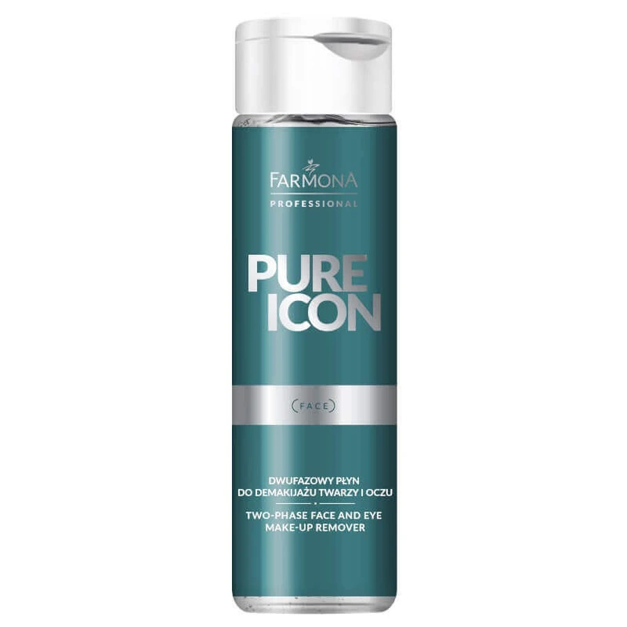 Двофазний засіб для зняття макіяжу з обличчя та очей Farmona Professional Pure Icon, 250 мл: ціни та характеристики