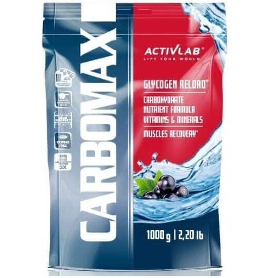 CarboMax Energy Power Dynamic Чорна смородина, 1000г: ціни та характеристики