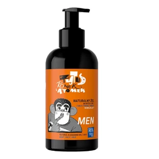 4organic Men Увлажняющий гель для умывания 3-в-1 для тела, лица и волос Tytus Romek и A Tomek, 200 мл