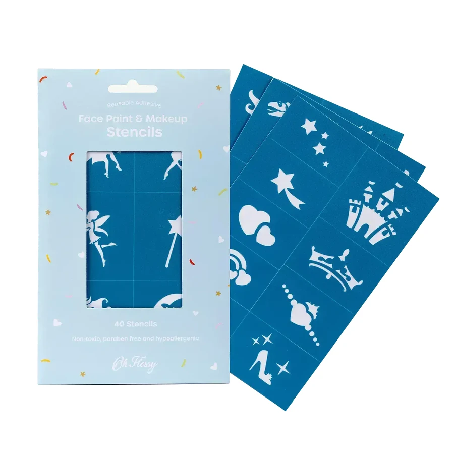 Многоразовые липкие подушечки Oh Flossy для рисования на лице и макияжа: цены и характеристики