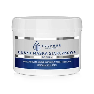 Маска для тіла Buska Sulphur Body Mask, 200г - Тривалий термін придатності!