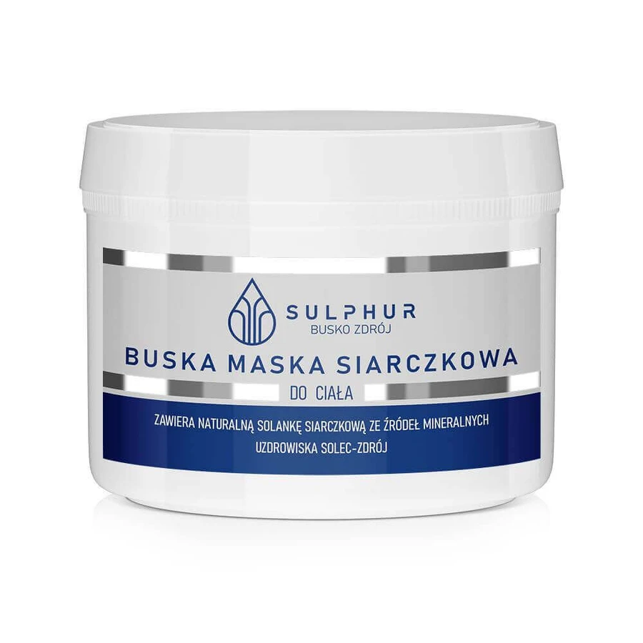 Маска для тіла Buska Sulphur Body Mask, 200г - Тривалий термін придатності!: ціни та характеристики