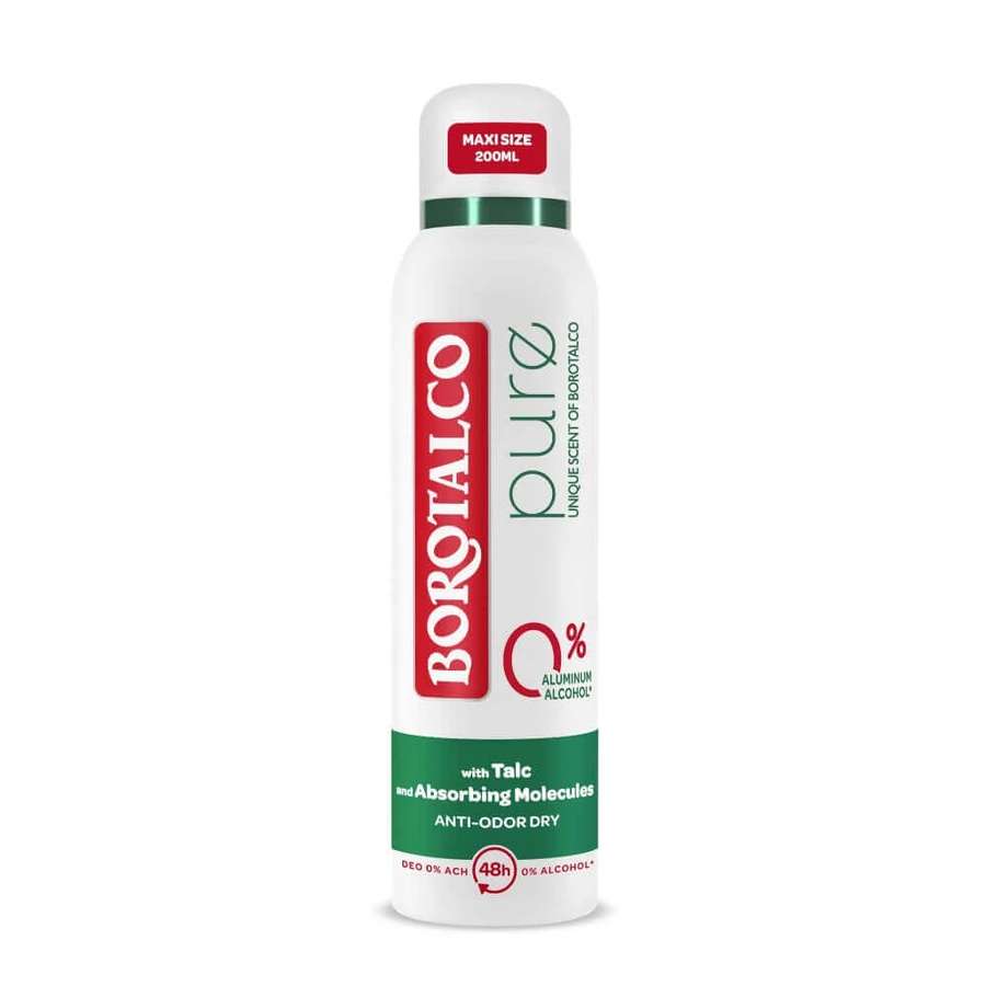 Дезодорант-спрей Pure Original, 200 мл, Borotalco: ціни та характеристики